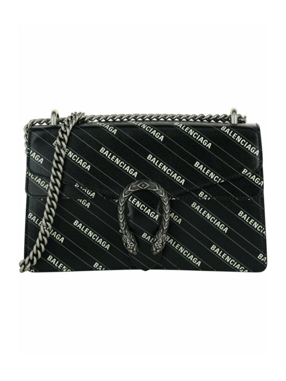 NWT - Gucci x‎ Balenciaga Hacker Project Dionysus Black Shoulder Bag